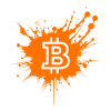 Bitcoin Crypto Cryptocurrency Splash