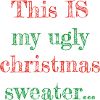 Hässlicher Weihnachtspullover