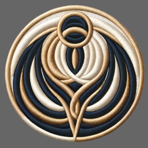 Swirling Grace Embroidered