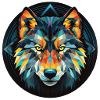 Mystical Wolf Circle
