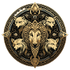 Mystischer Wolfskreis