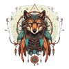 Totem Wolf Circle