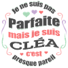 CLÉA PARFAITE - PRENOM CLÉA
