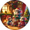 Christmas with mice