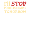 J’arrêterai de procrastiner demain