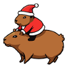 Capybara Noël