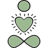 Mint Heart Infinity Emblem
