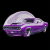 Purple Hellcat Challenger