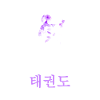 Allkampf Taekwondo-Girl Tae-Kwon-Do TKD-Girl