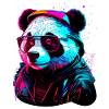 Panda hipster