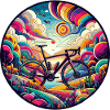 Fabulous gravel biker, road