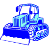 snow groomer tractor