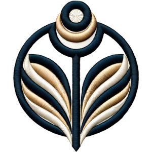 Nautical Crest Embroidered