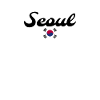 Seoul, Sydkorea, Sydkoreas flagga, koreaner