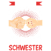 Geschwister Bruder und Schwester