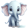 Cute Elephant Baby
