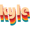 Retro Kyle Name