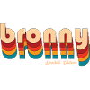 Retro Bronny Name