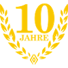 Jubilee 10 years Laurel Wreath