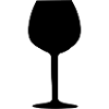 Wine Glass Black Grapevine Wine Gift