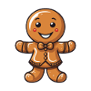 Gingerbread Christmas Biscuit Baking
