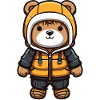 Bear Comic Winter