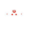 White Whimsical Skull