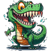 Grinning Gator