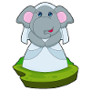 Elephant Bridal Veil Wedding