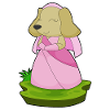 Dog Bridal Veil Wedding