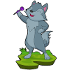 Dart de loup Dartpfeil