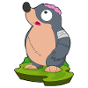 Mole Halloween Zombie