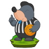 Mole Referee Basketball