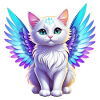 chat avec des ailes