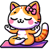 Cat Yoga Meowmaste Baby Wear