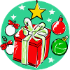 Weihnachtsgeschenkbox & Dekorationen