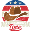 Line Dance Linedancing USA Country Fan - Gift