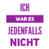 mich trifft keine Schuld