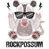 Cool opossum sunglasses saying