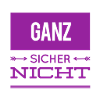 nicht mit mir