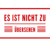 es ist unübersehbar