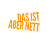 das ist aber nett