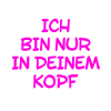 alles Einbildung