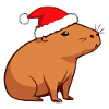 Capybara Noël