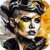 Fille Steampunk Cool