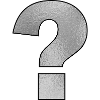 Punctuation Mark Question Mark Silver