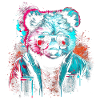 Cyberpunk panda