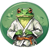 Karaté Grenouille - Frog Design