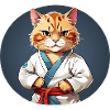 Karate Cat - Cat Design