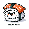 Fröhliches Sushi – Rouler avec